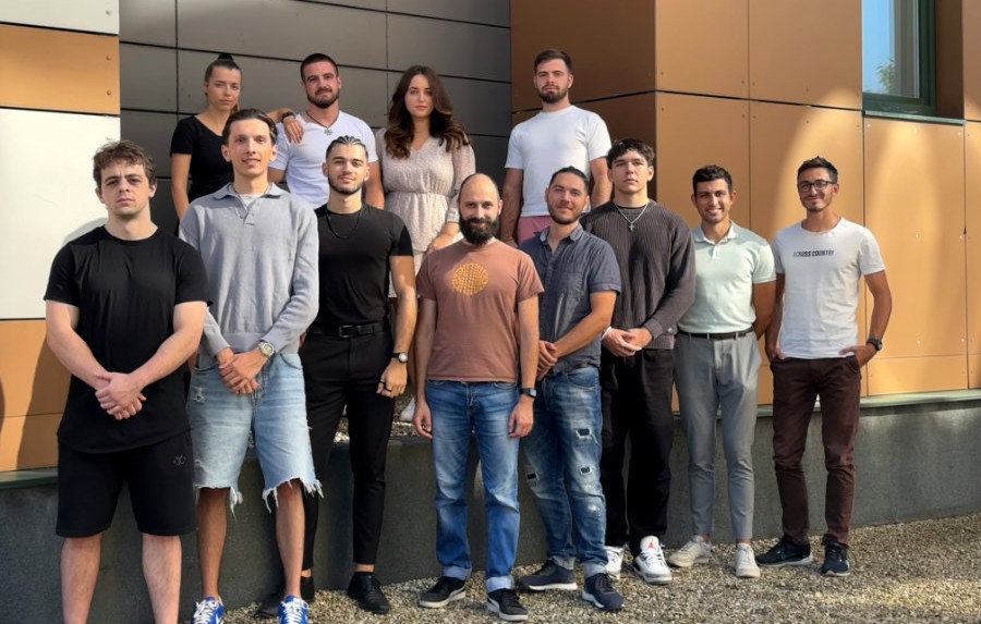Software Supreme team outdoors